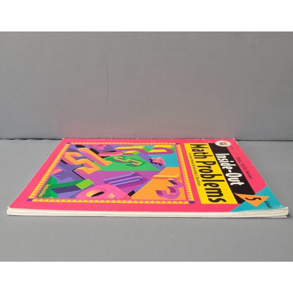 Inside-Out Math Problems Grade 5 Marcia Dana Workbook Instructional Fair PB Book - Picture 10 of 14